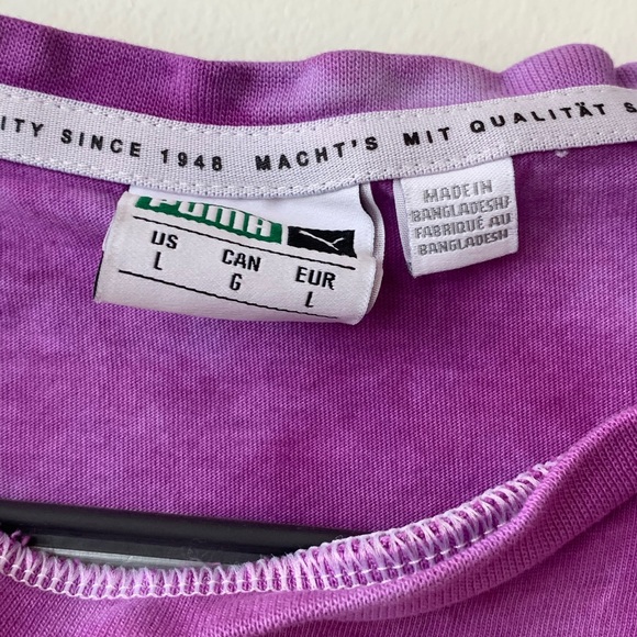 Custom Dyed Puma T-Shirt - Picture 8 of 9